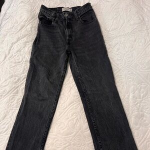 Abercrombie & Fitch Dark Gray Straight Jeans